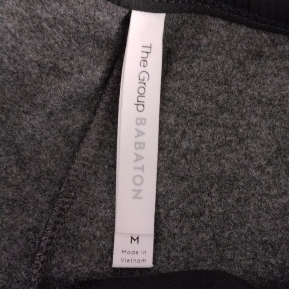 The Group Babaton Aritzia Medium Grey Pipe Leg Stretch Waist Sweat Pants - Picture 4 of 16